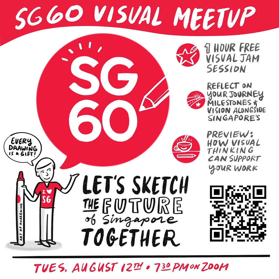  SG60 Visual Meetup – Let’s Sketch the Future Together! 