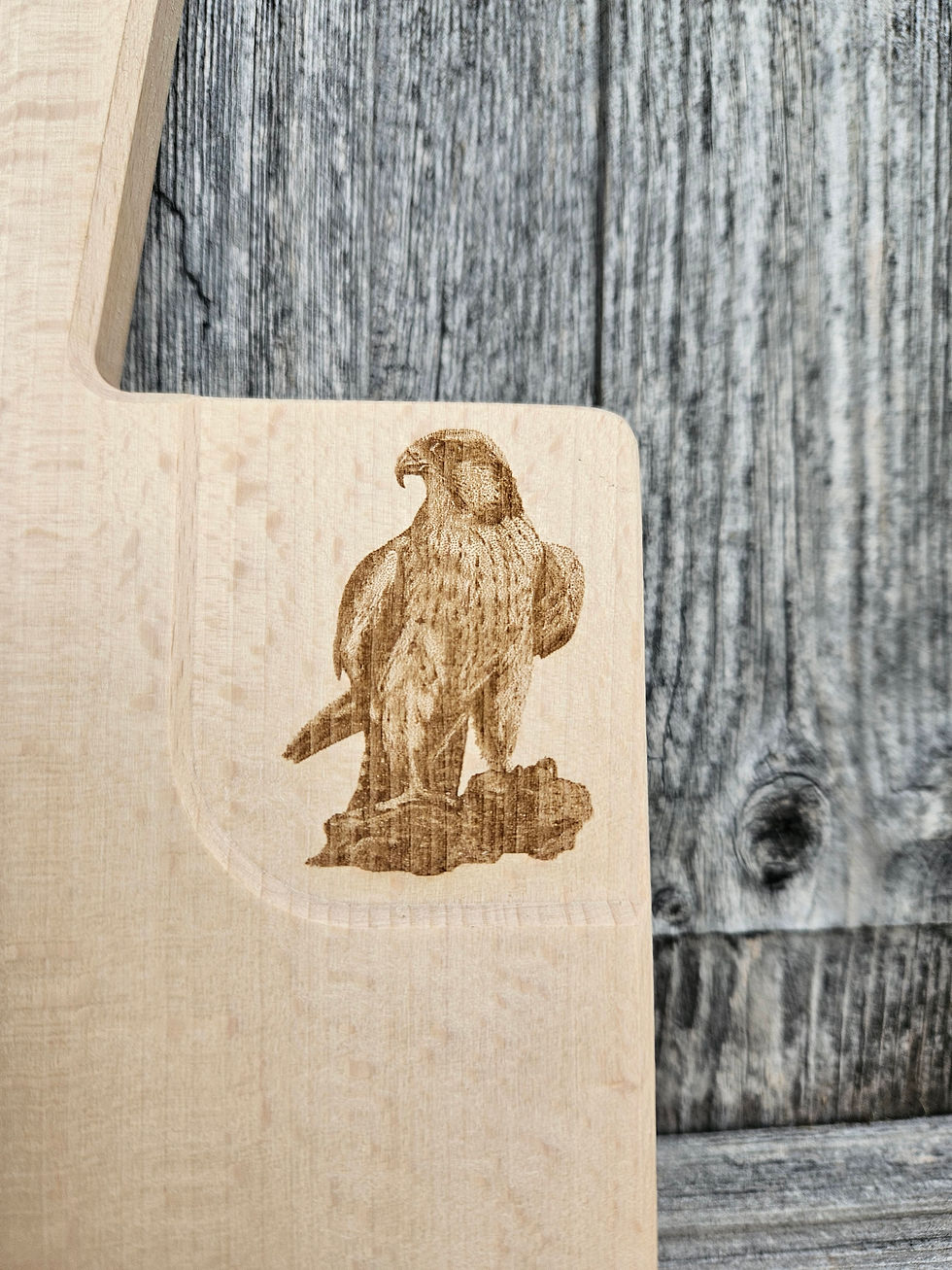 Miniaturbild: Holzbrett mit Eckvertiefung - diverse Motive