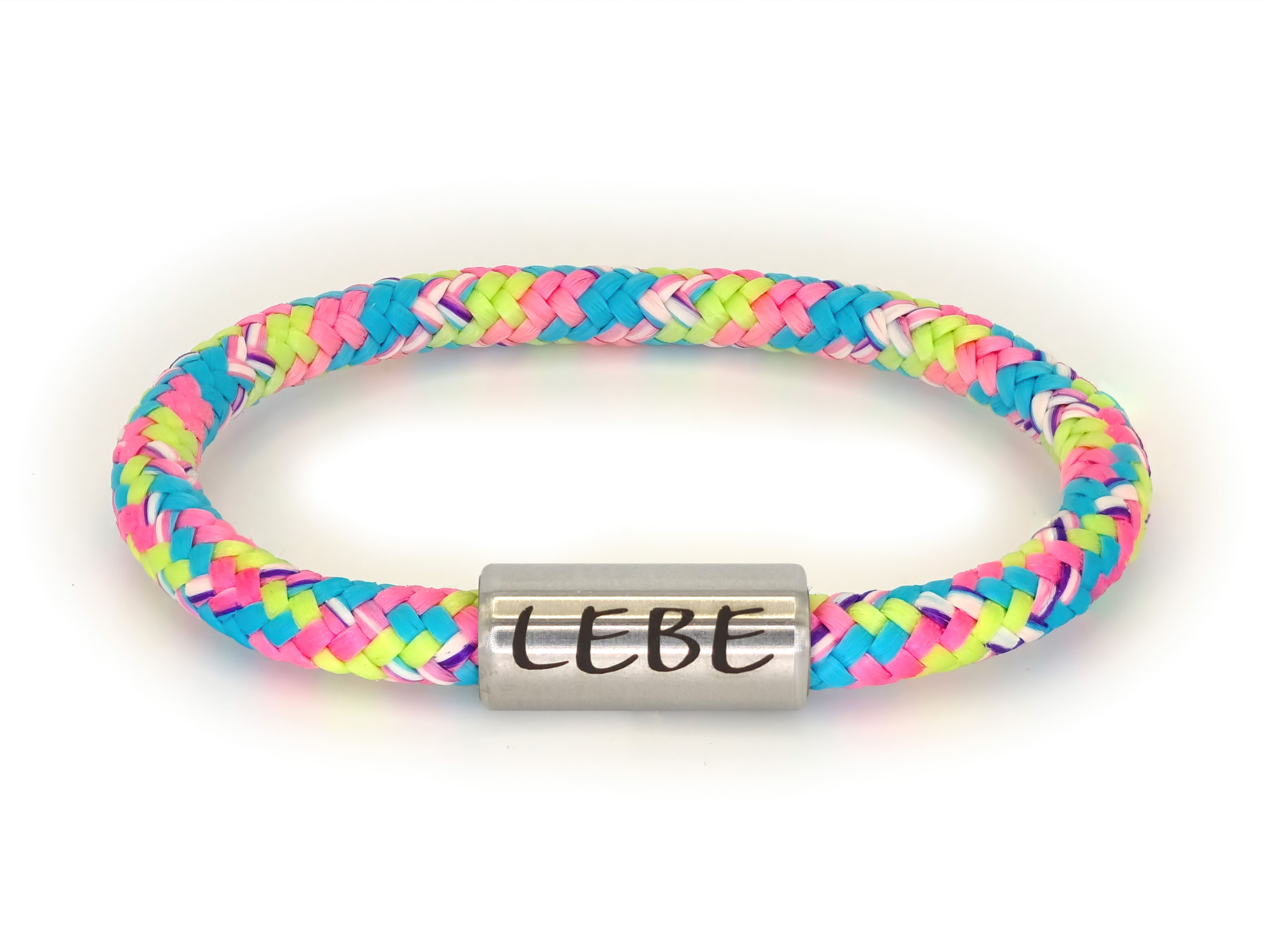 "Marcoola" rosa türkis grün "Lebe"