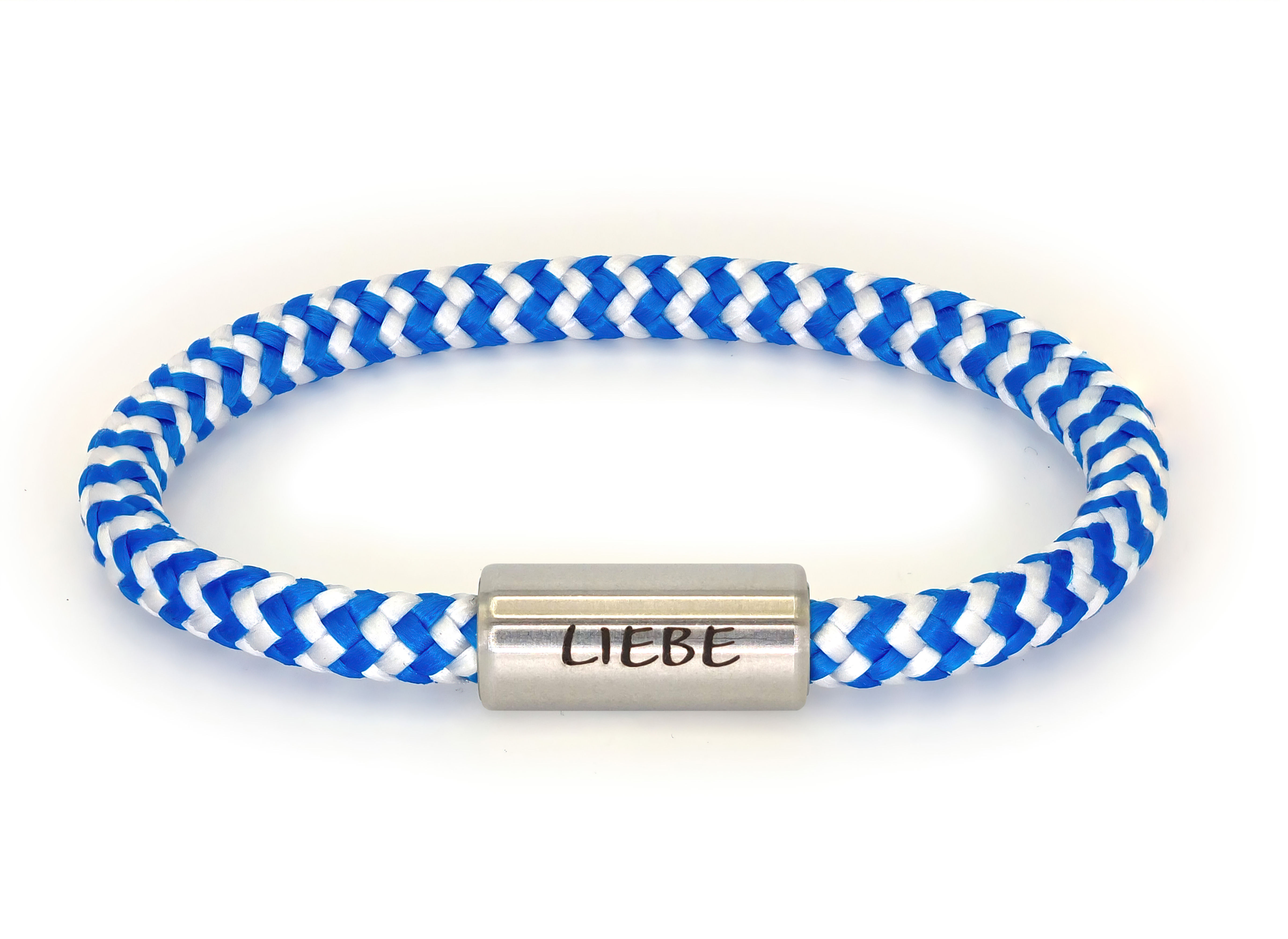 "Marla" blau weiß "Liebe"