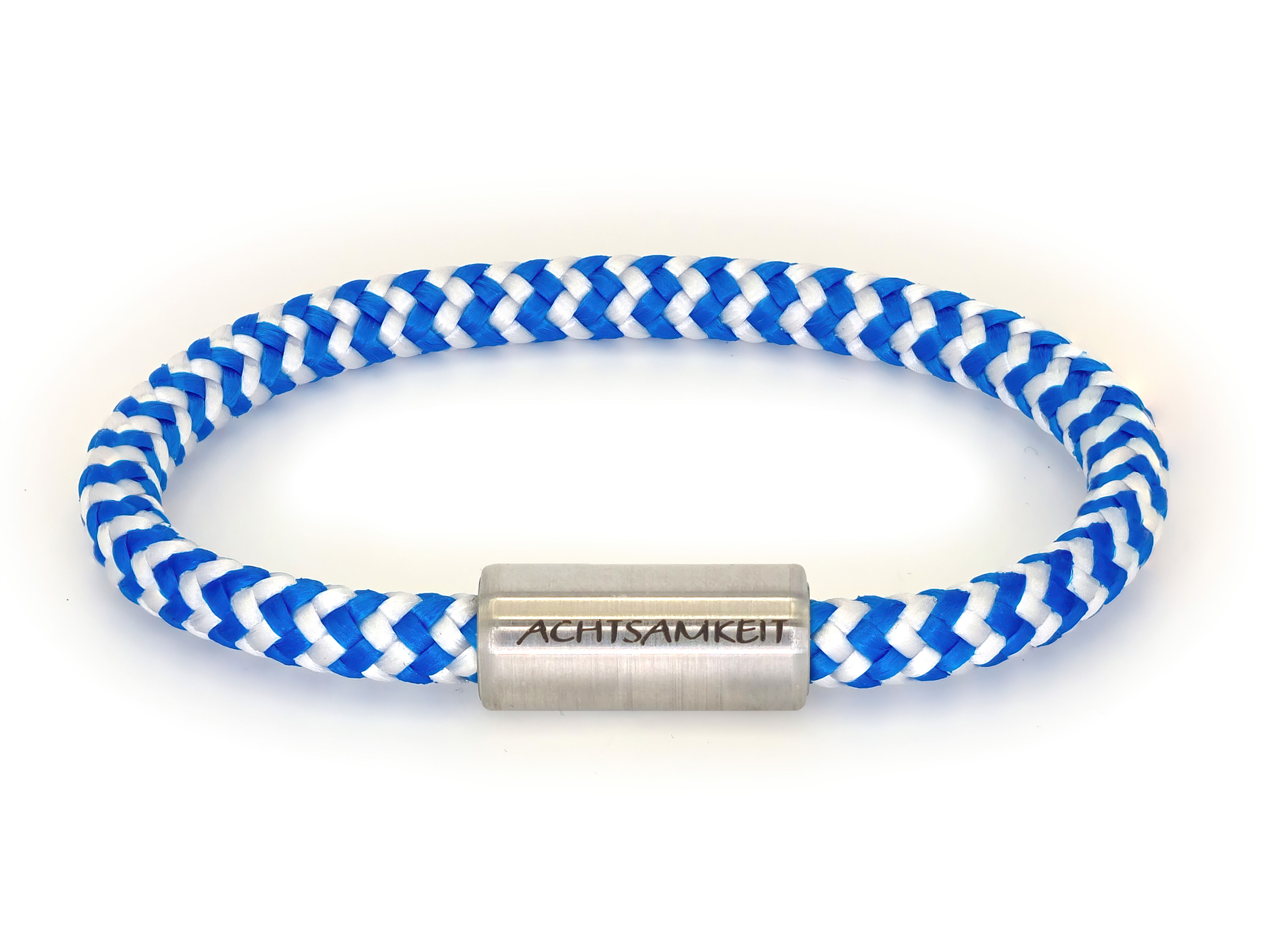 "Marla" blau weiß "Achtsamkeit"