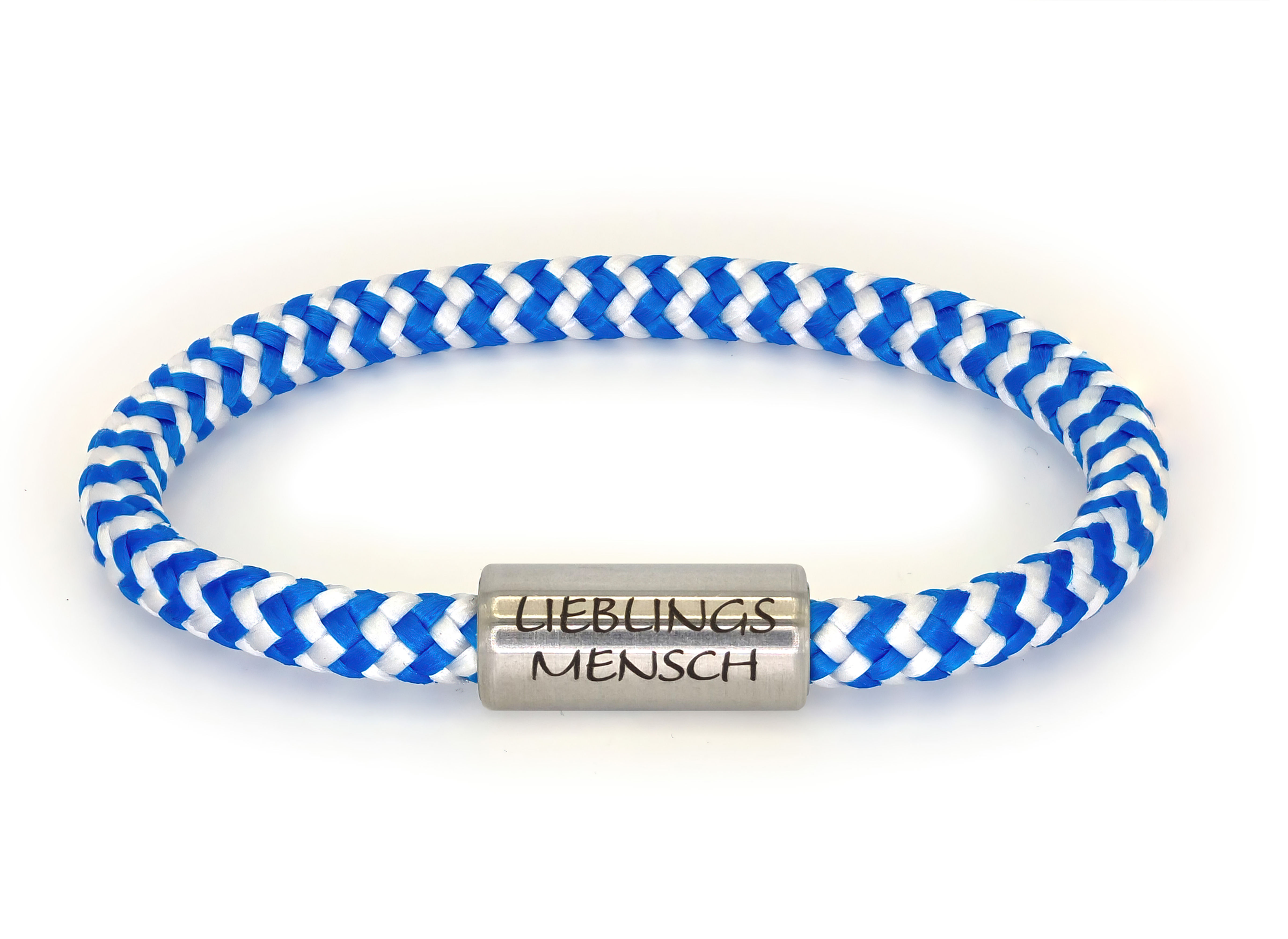 "Marla" blau weiß "Lieblingsmensch"