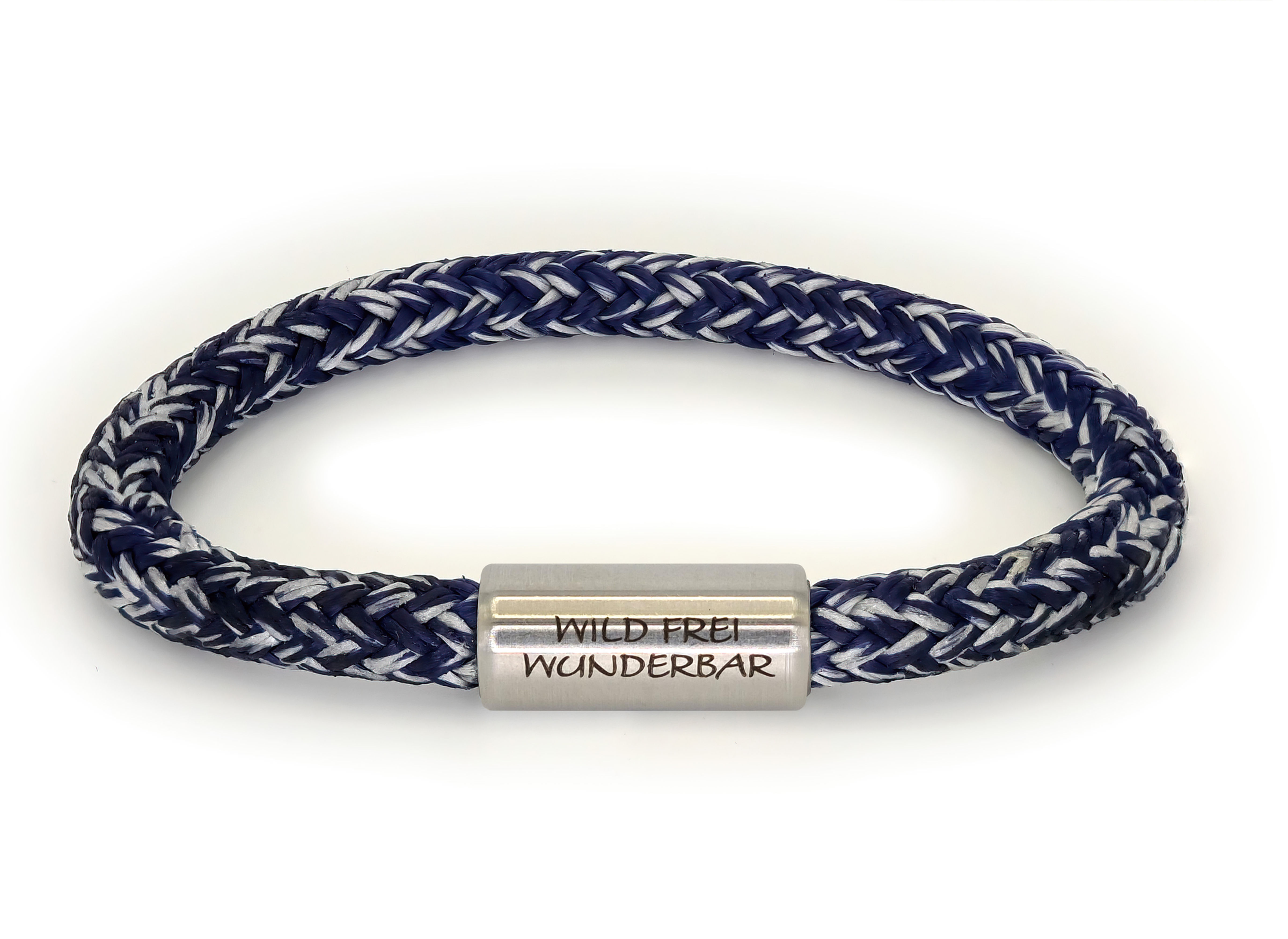 "Bendigo" dunkel blau meliert "Wild Frei Wunderbar"