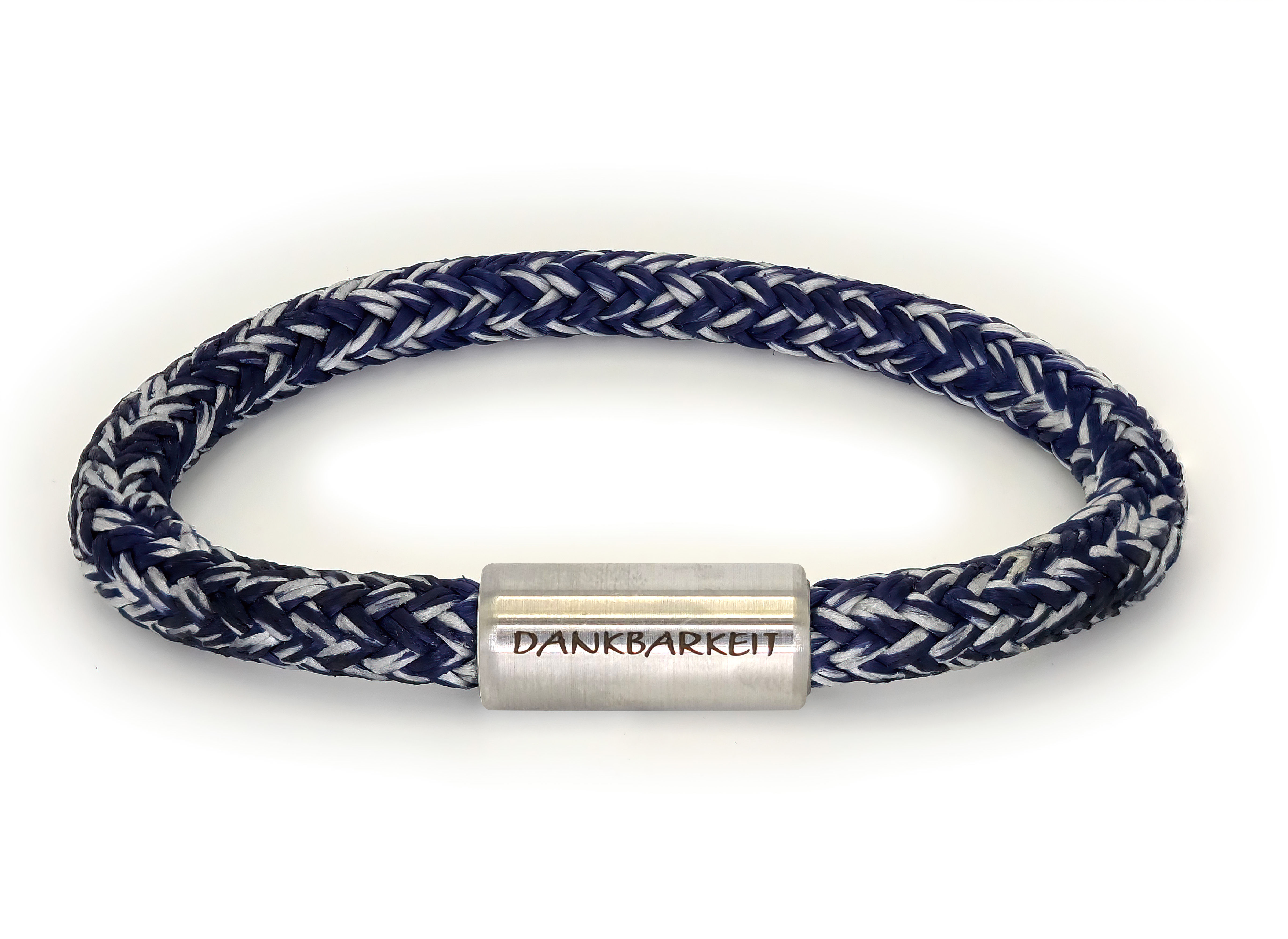 "Bendigo" dunkel blau meliert "Dankbarkeit"