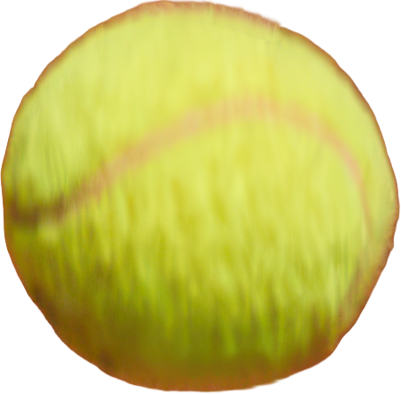 Tennisball Nahaufnahme