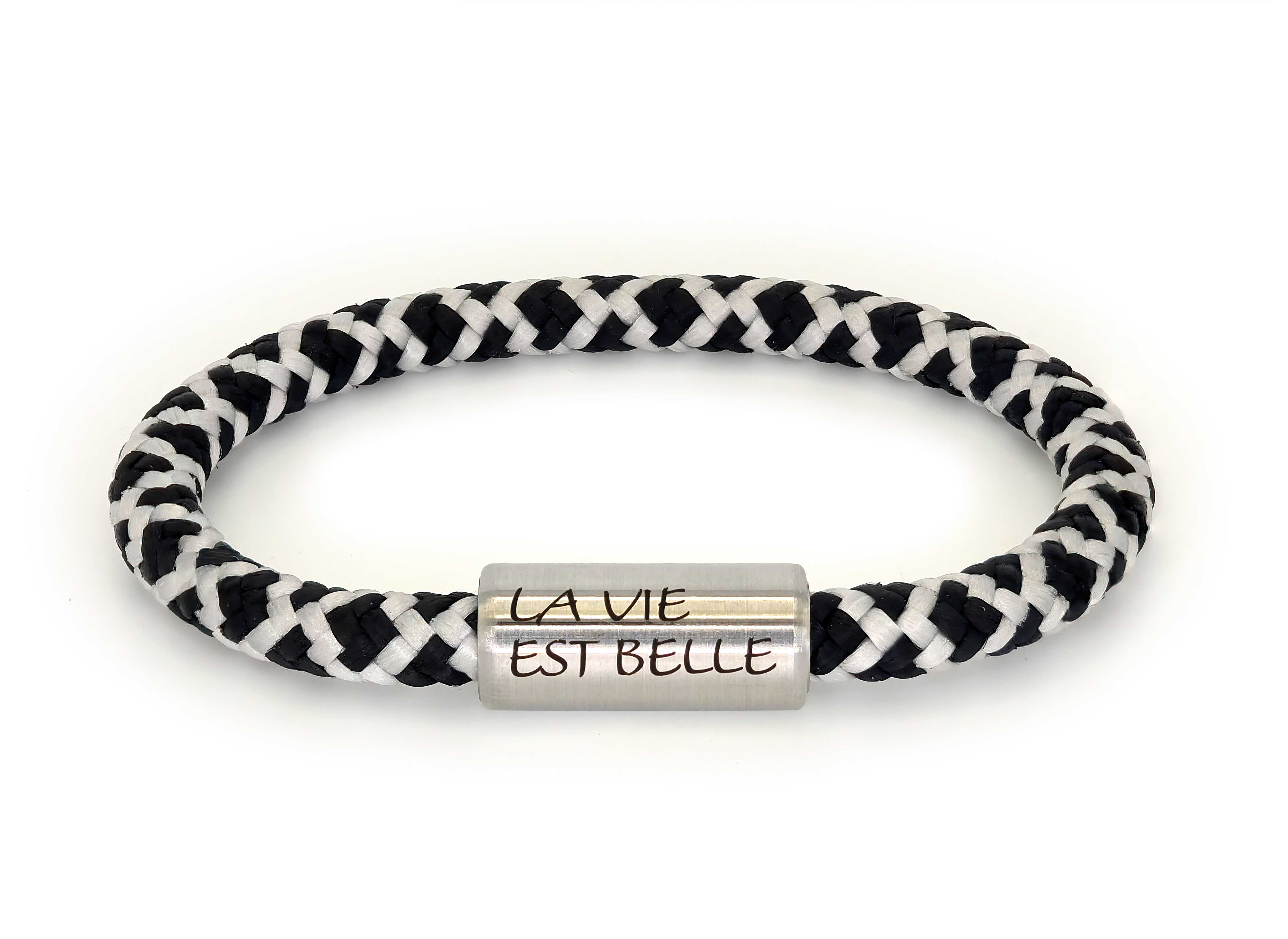 "Tumby" schwarz weiß "La Vie Est Belle"