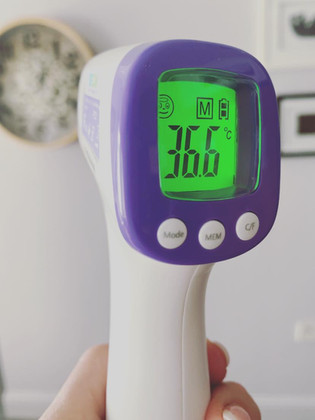Client temperature will now be taken before session