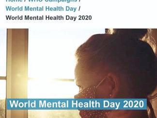 World Mental Health Day 2020