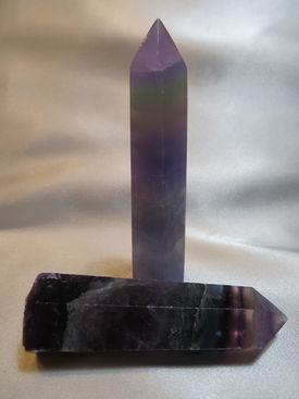 Rainbow Fluorite Wand