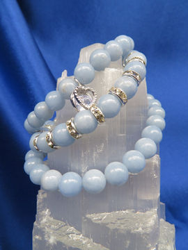Bracelet #8 Angelite Crystal Bracelet