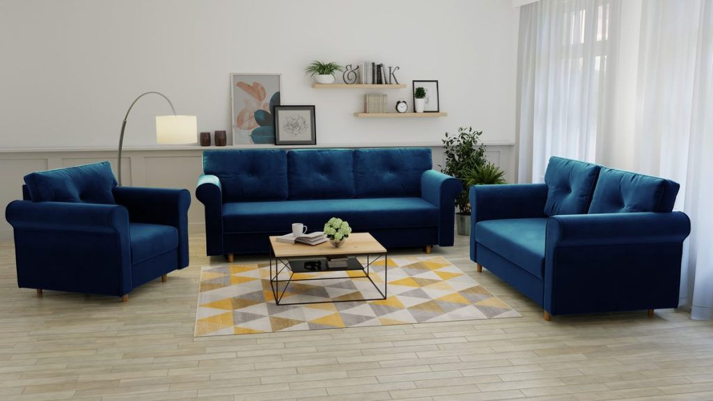 MADRYT 3+2+1 Living Room Set