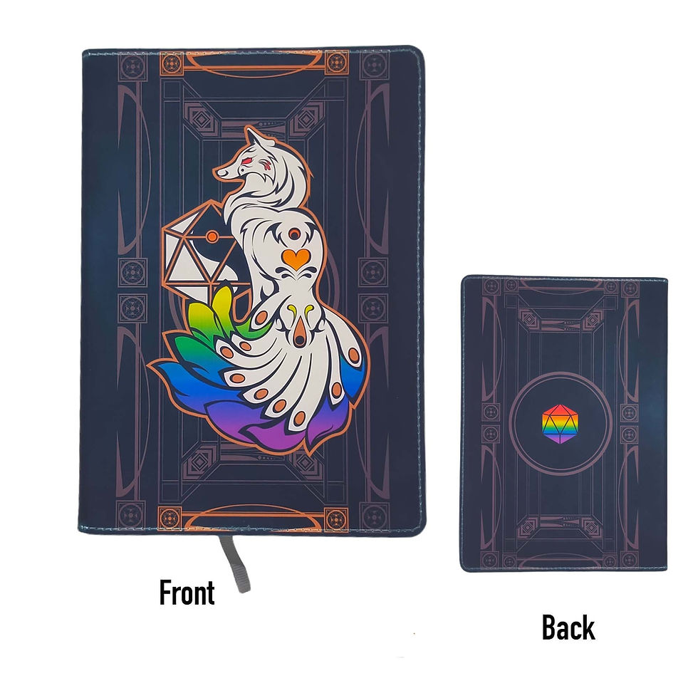 Thumbnail: Rainbow Kitsune  - DnD Character Book