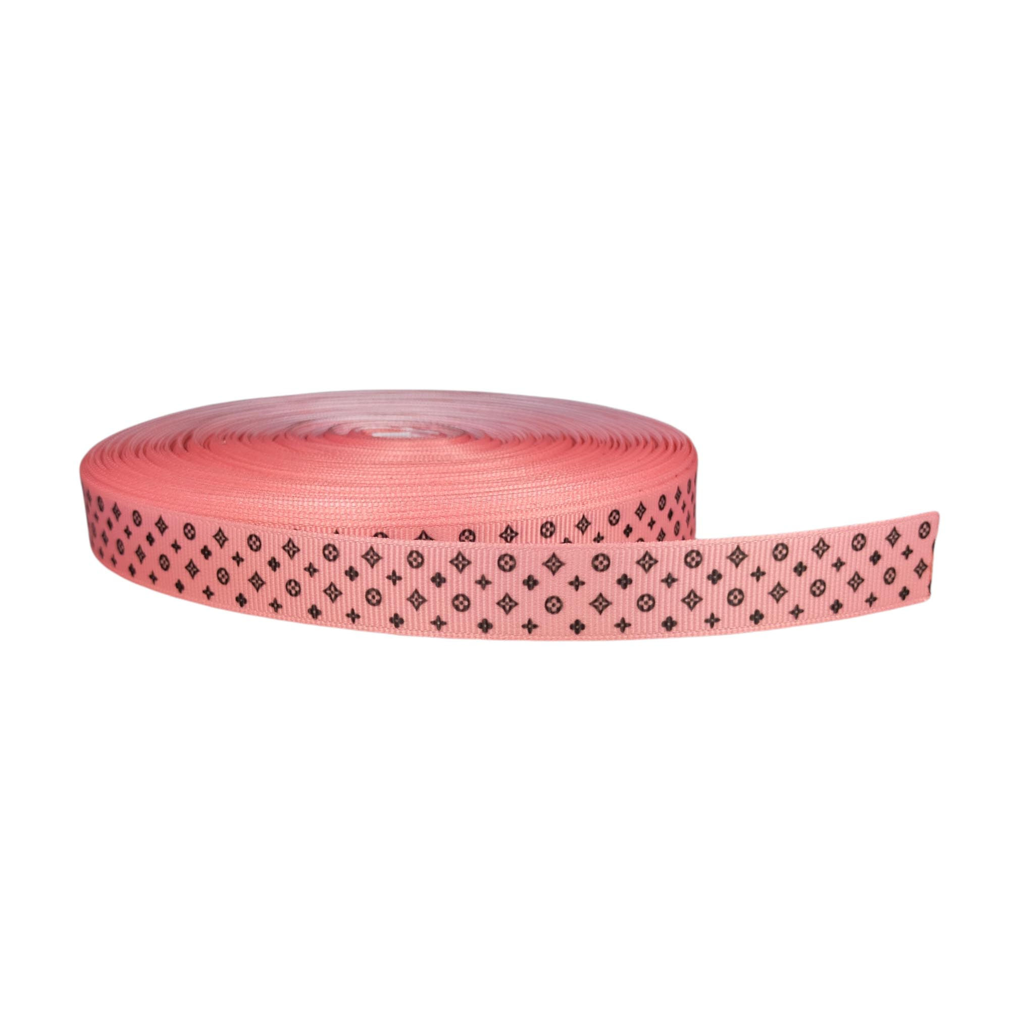19mm Wide Pink Louis Vitton Inspired Collar