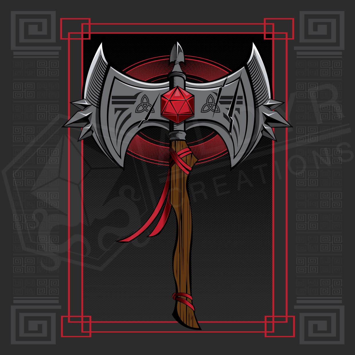 Barbarian Class Coaster