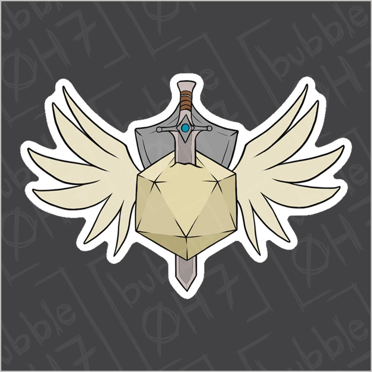 Paladin Dice Coaster