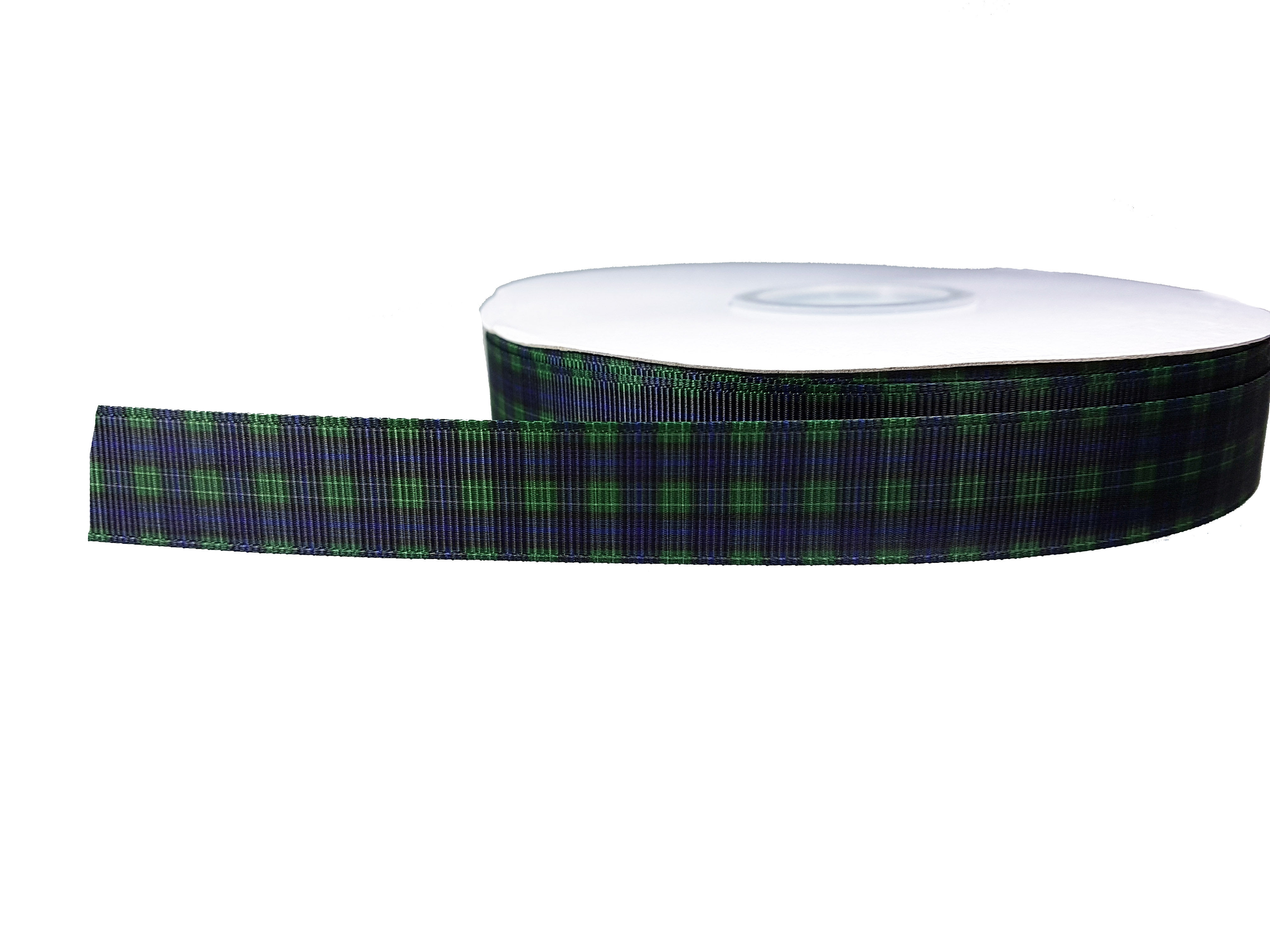 19mm Wide Green/Blue Tartan Lead