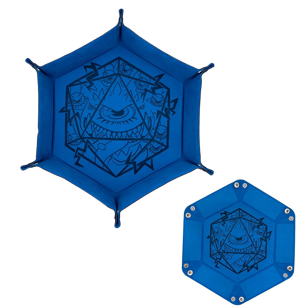 Thumbnail: Eye Monster in D20 - Dice Tray