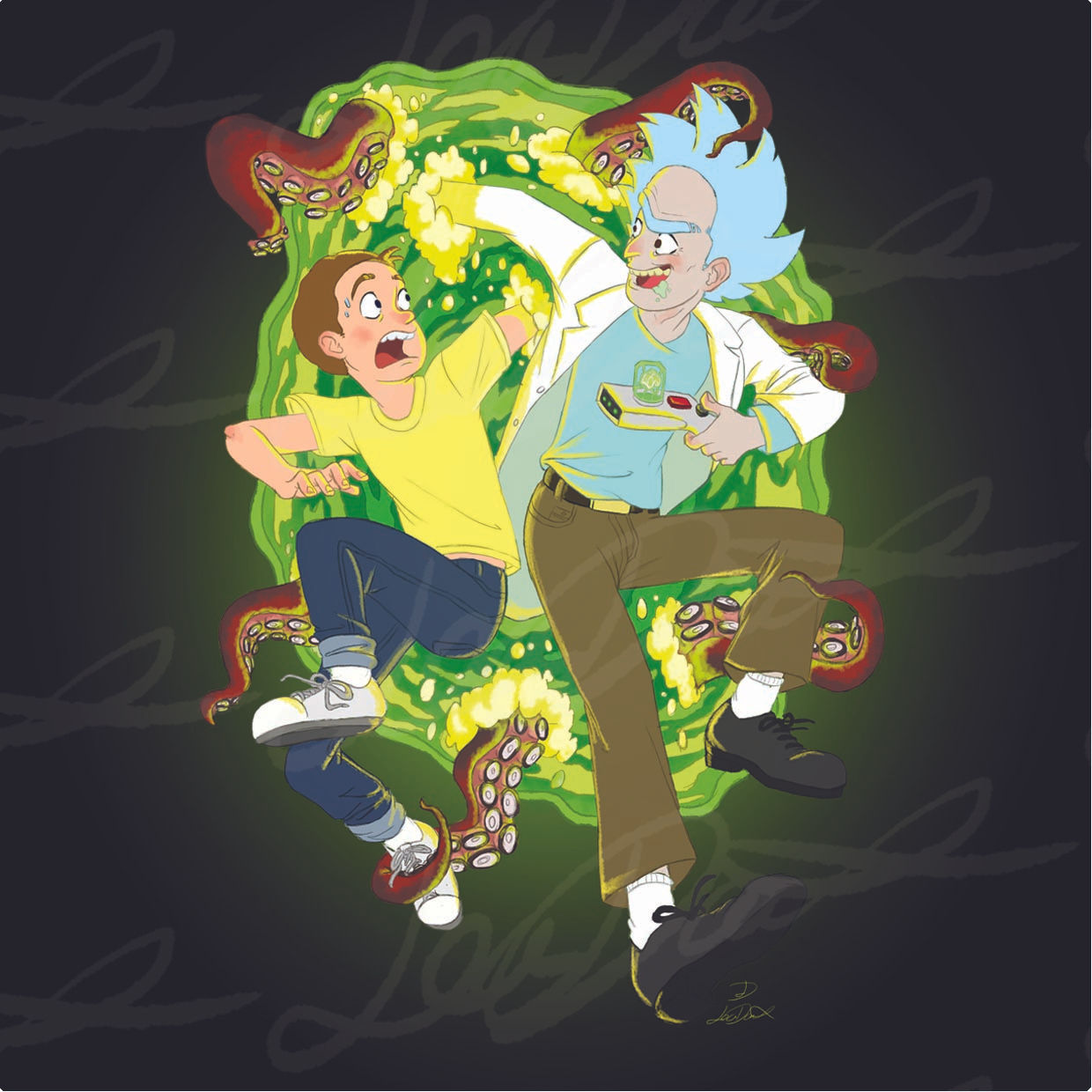 Rick & Morty Coaster