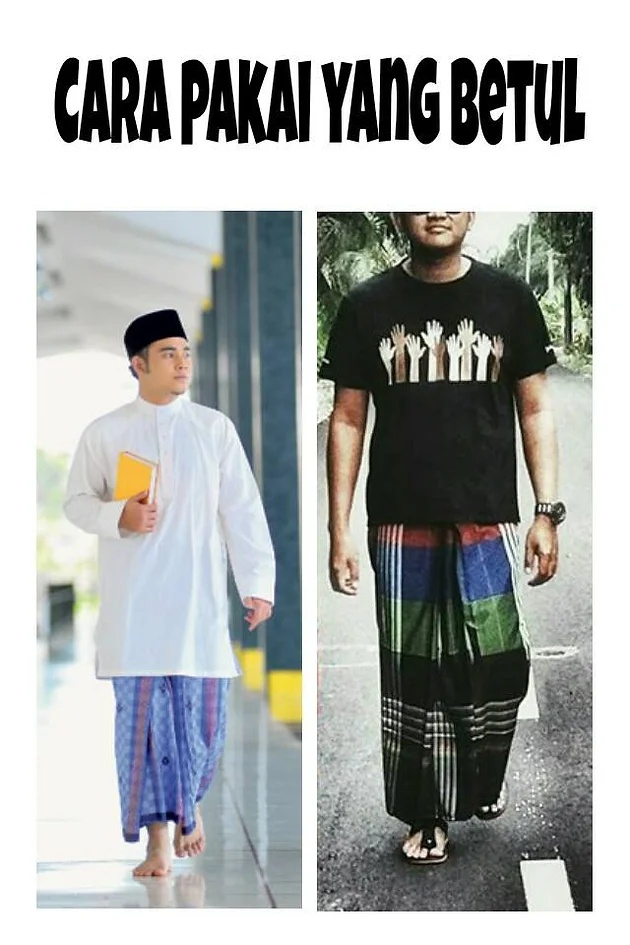 Geng Nanti Nak Pi Terawih Pakai Kain Pelikat Tu Betul2 Sikit