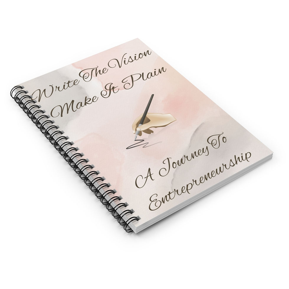 Thumbnail: "WRITE THE VISION" Spiral Journal 