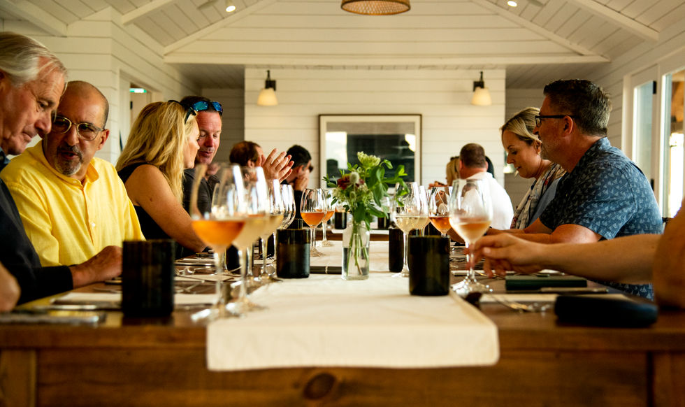 Dinner at Lightfoot Winery. Enjoy a superb meal specially created for DreamDrive Vacations from locally sourced ingredients. 