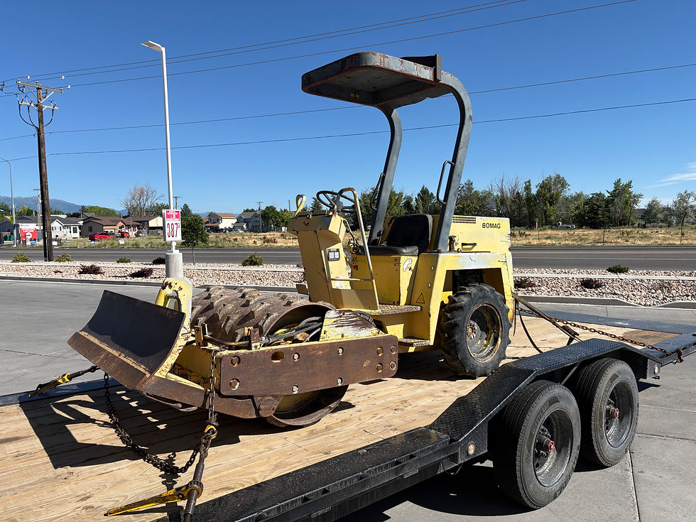 Thumbnail: 1995 Bomag 124 roller compactor