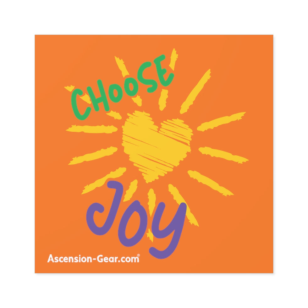 Choose Joy, Indoor/Outdoor Sticker