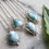 Thumbnail: rosecut larimar drops