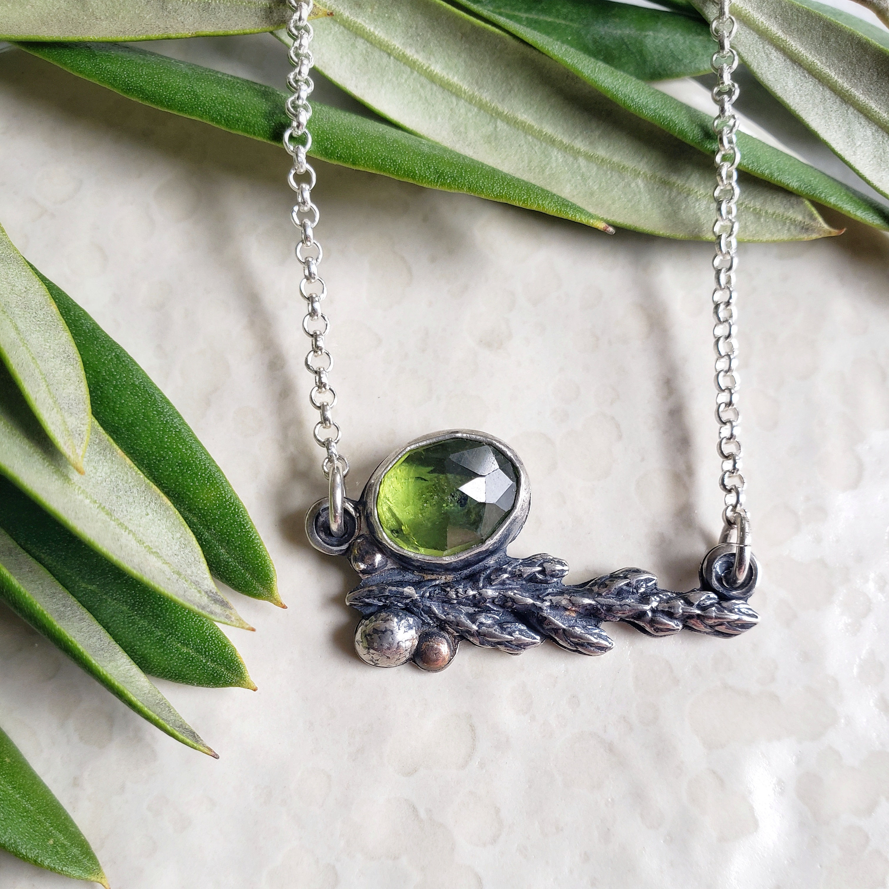 peridot & cedar boughs: 3