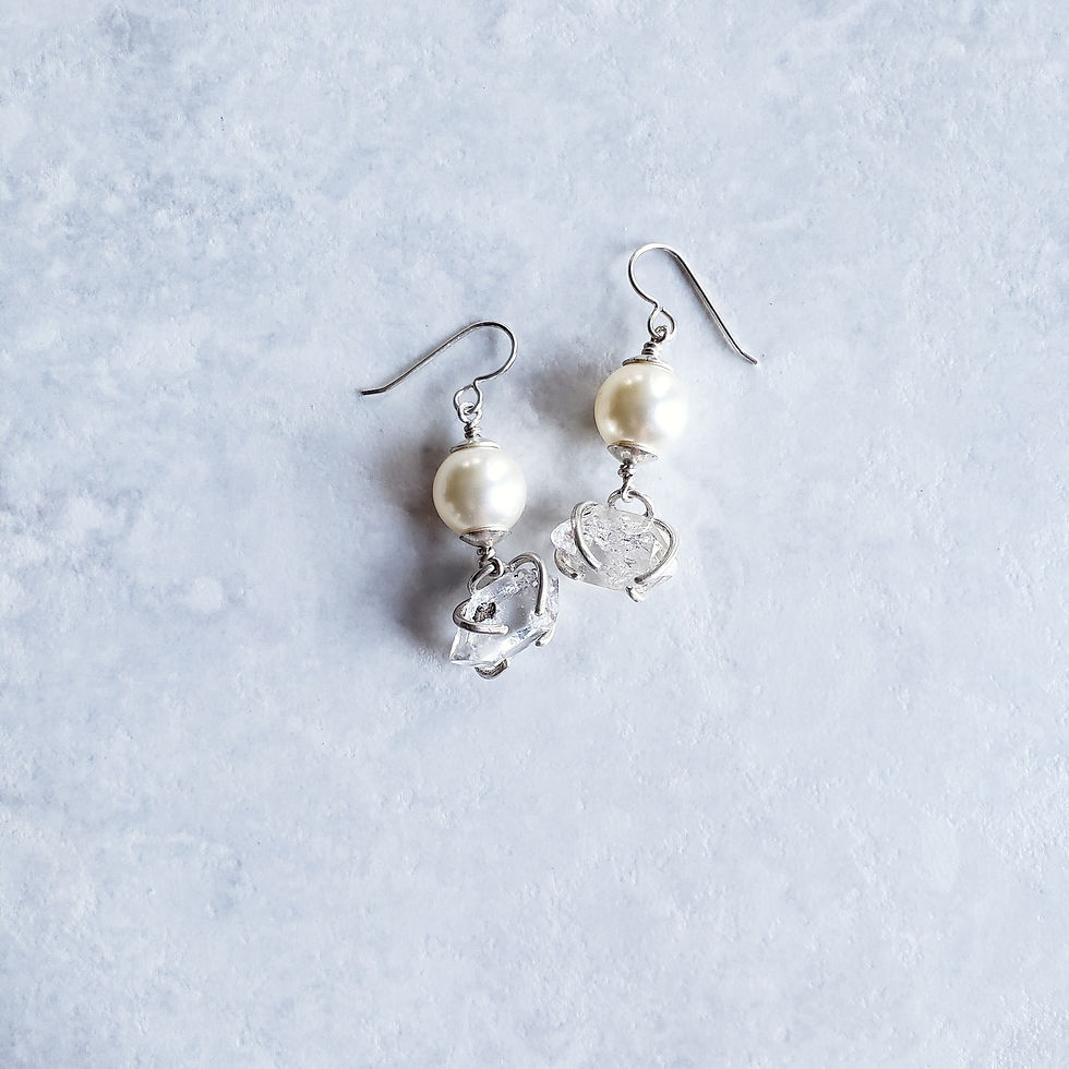 herkimer diamond claw drops