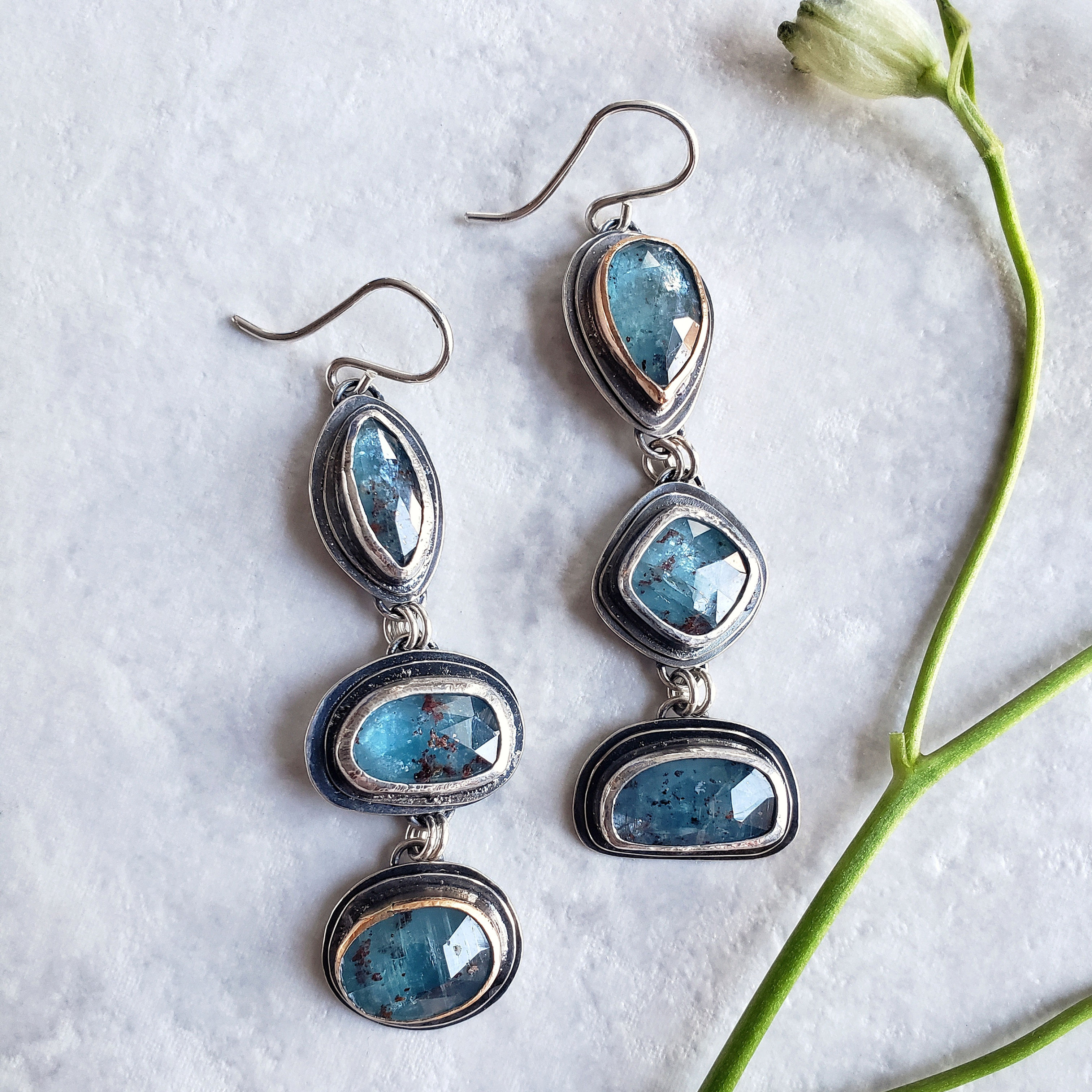 luxe moss kyanite ropes