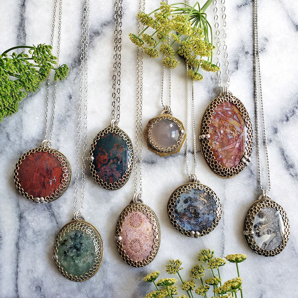 Thumbnail: honeycomb marcasite