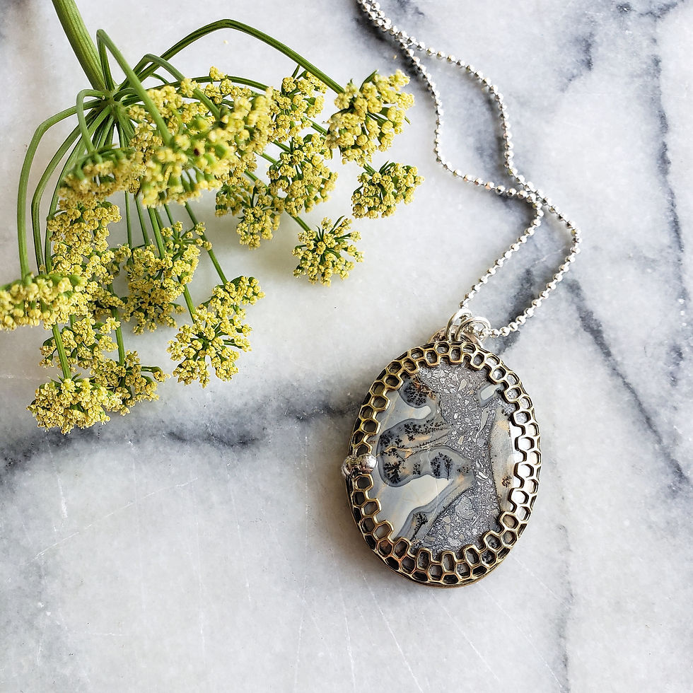 honeycomb slate mosaic