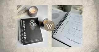Welcome to wonderly books & gifts: home of the story machine novel planner & much more to come