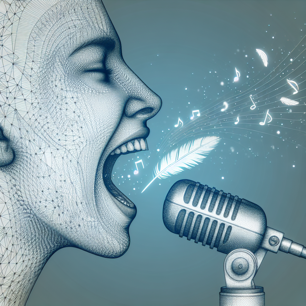 Singer drinking water