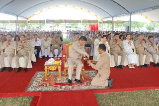 พิธีถวายสัตย์ปฎิญาณและเดินสวนสนามแสดงความภักดีแด่รัชกาลที่ 10