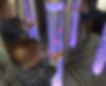 Toddler playing with sensory light toy