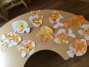 fish painted by a small child