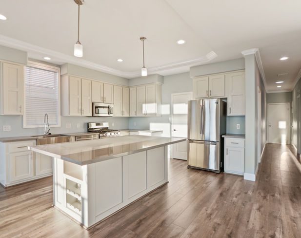 Modern kitchen in a residential home.