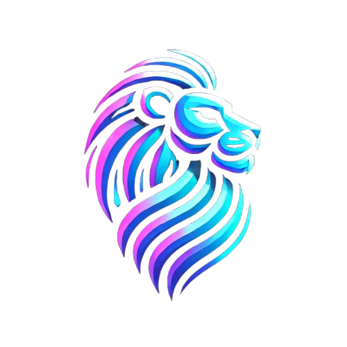 DALL_E_2024-10-19_22.40.01_-_A_modern__stylized_lion_logo_in_a_vector_art_style__similar_t