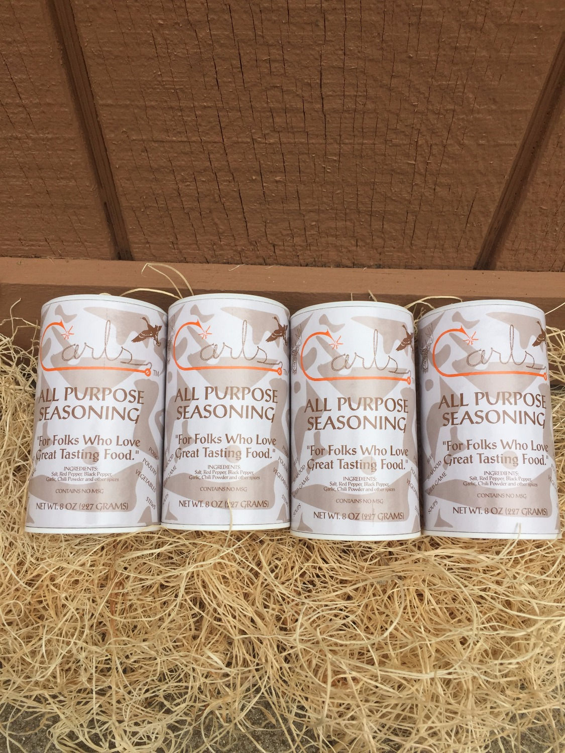 (4) 8oz Cans ($8.25 each)