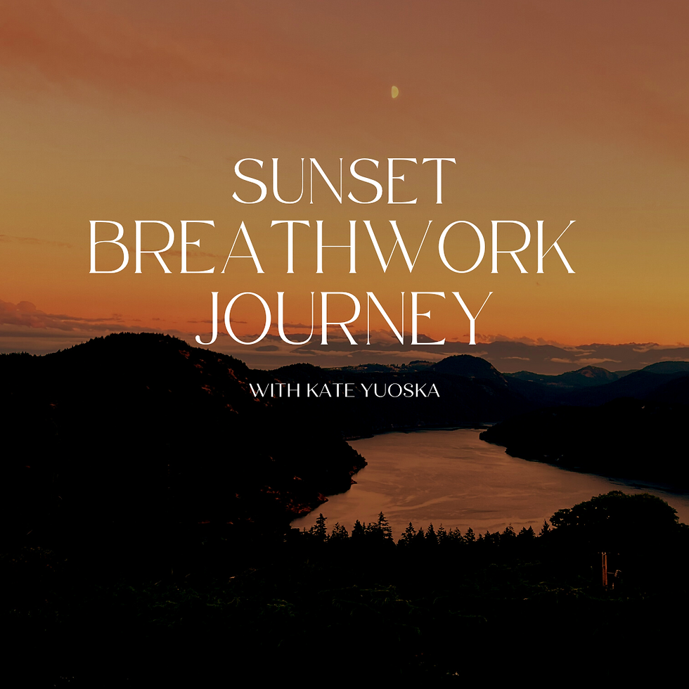 Sunset Breathwork Journey with Kate