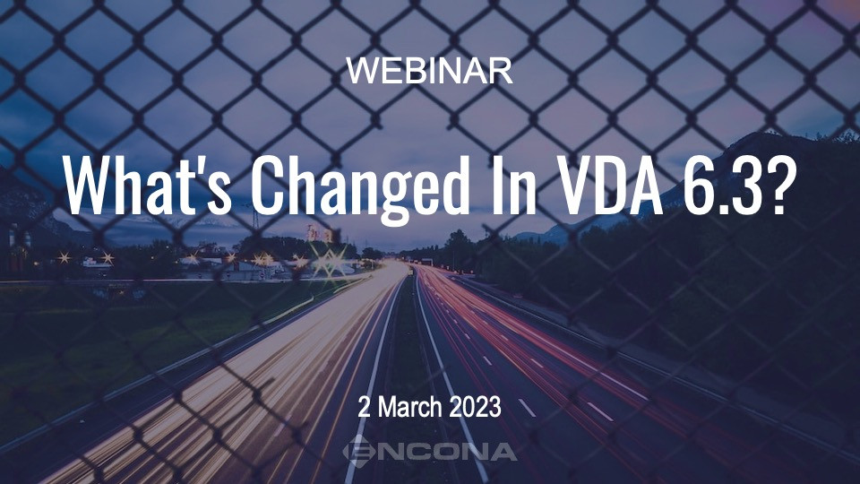 What's Changed In VDA 6.3? Key Updates & Insights