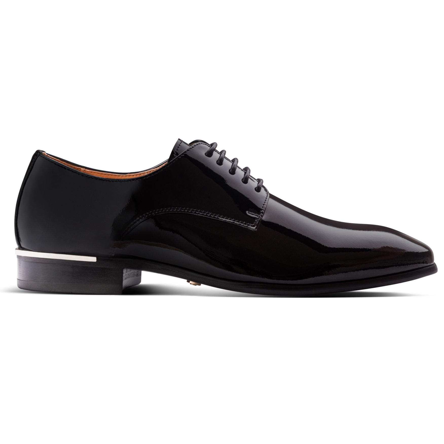 Monte Patent Black & Silver Shoe