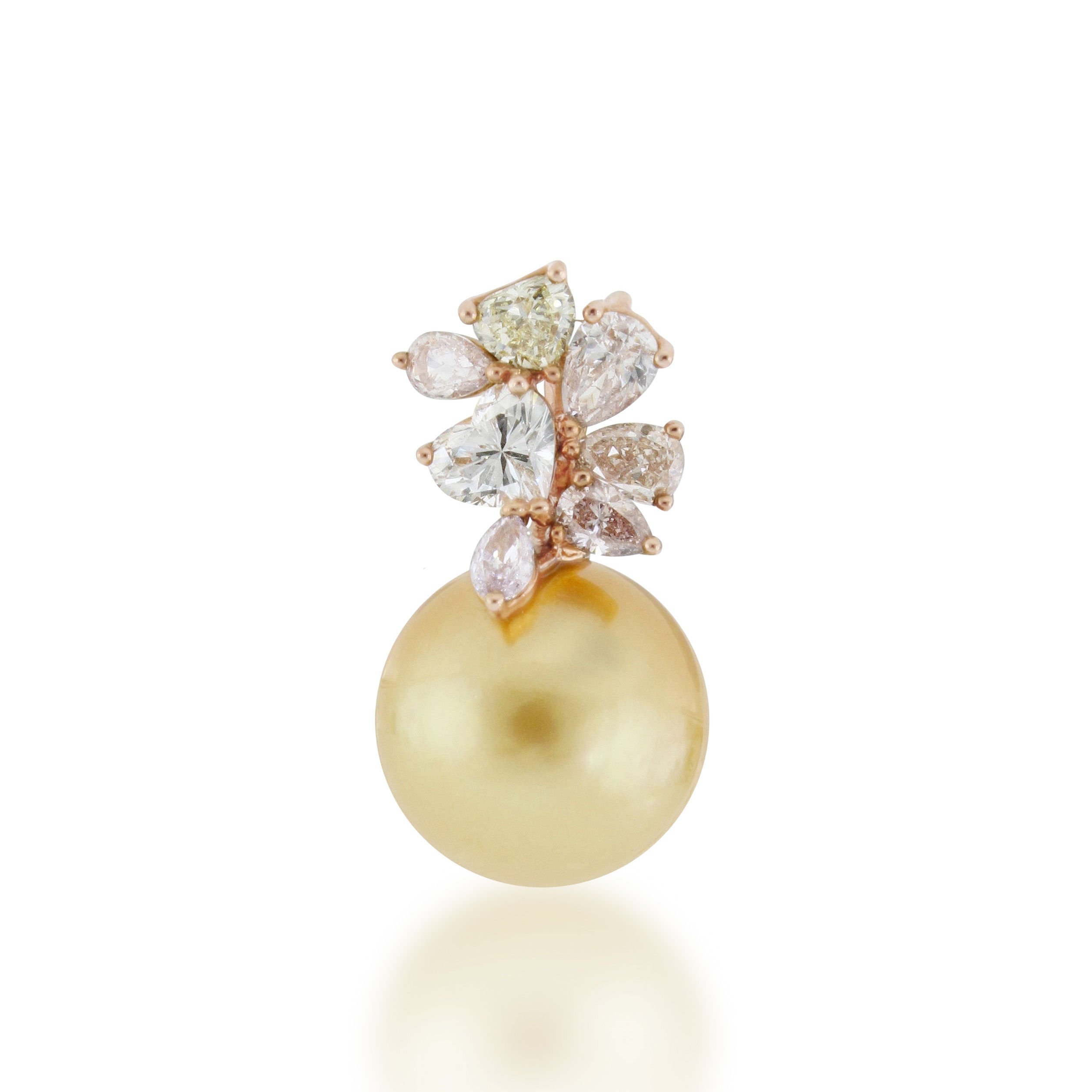 Pearl Diamond Pendant