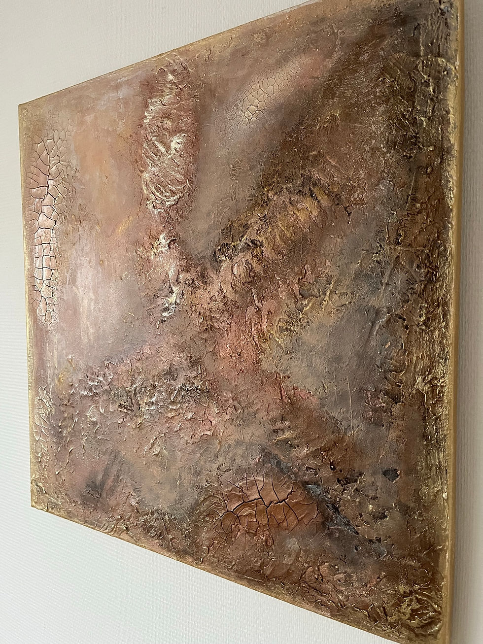 Thumbnail: ROSE GOLD DESERT - 50x50 cm