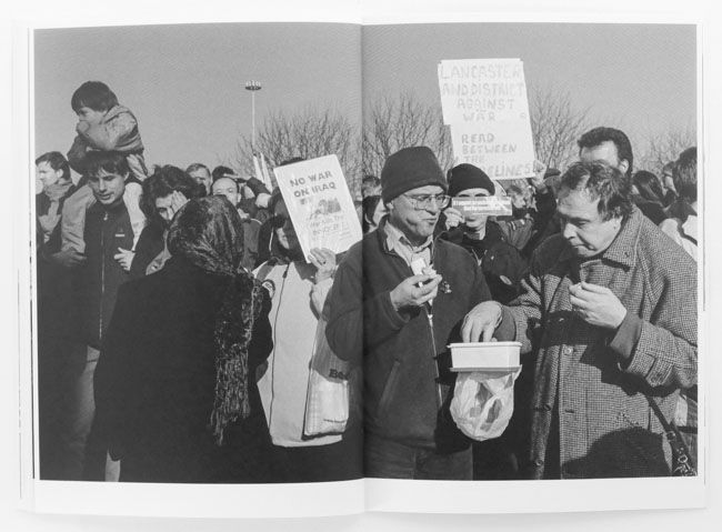 Not in our name, 2003 is a photo book by photographer Jeremy Sutton-Hibbert on Scottland protest 2003 Self Publishing, Scotland,2025