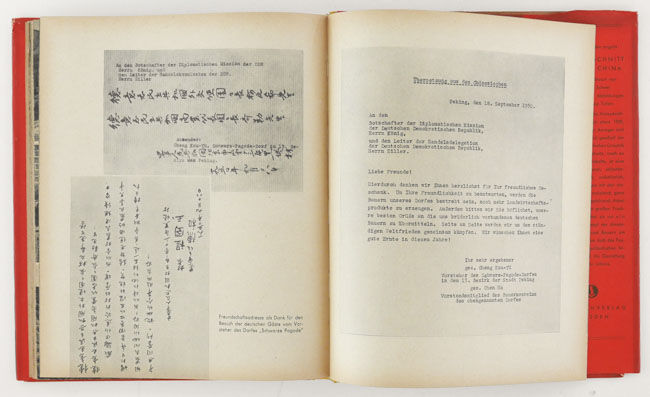 Befreites China is a photo book by photographer Johannes König on China published by Sachsenverlag Dresden, Germany,1951