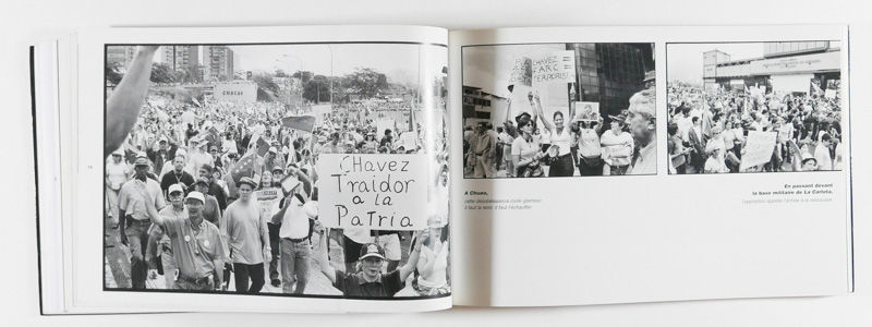 Le Venezuela de Chávez is a photo book by photographer Maurice Lemoine on Venezuela published by Editions Alternatives, Paris, France,2006