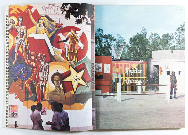 Resistencia Popular Generalizada is a photo book by photographer Carlos Guimarães on Angola revolution published by Ministério da Informação da República Popular de Angola, Luanda,1976